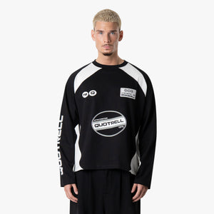 FRAME LONGSLEEVE | BLACK/WHITE