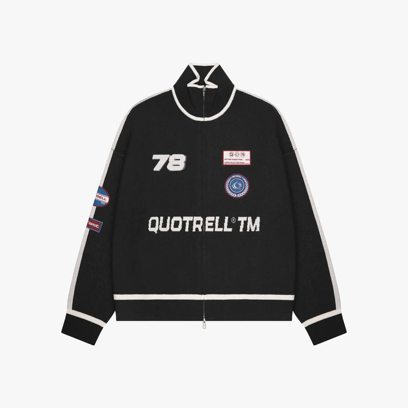 FW26 MAX KNITTED ZIP | NAVY