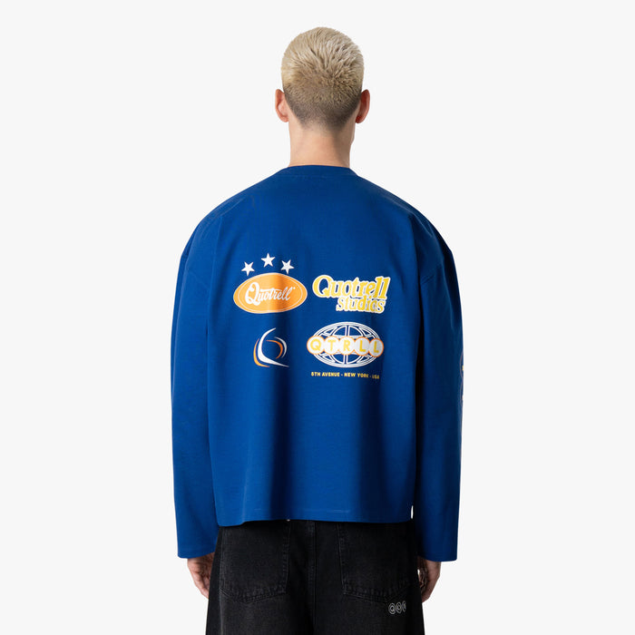 MARINO LONGSLEEVE | BLUE/YELLOW