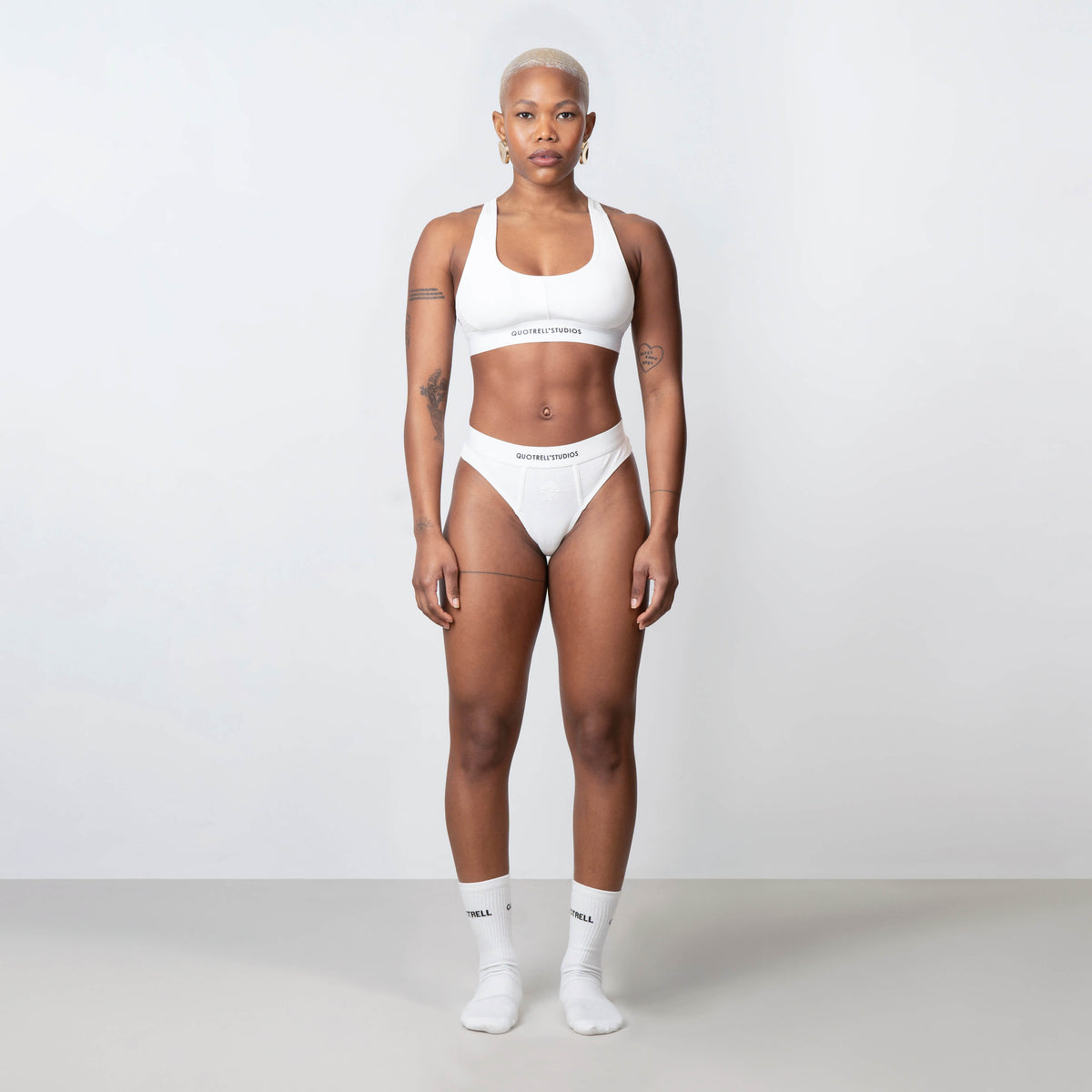 Women Brief in white