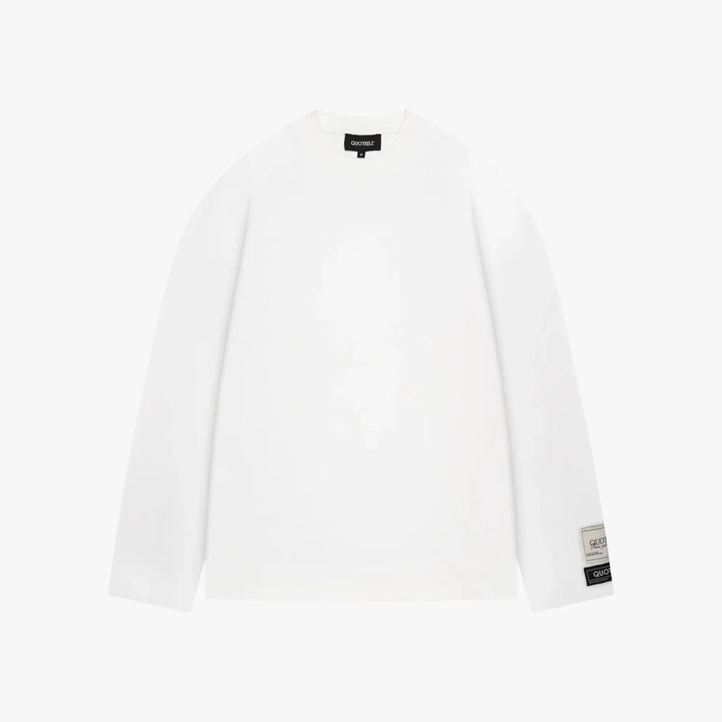 FW26 BASE LONGSLEEVE | WHITE