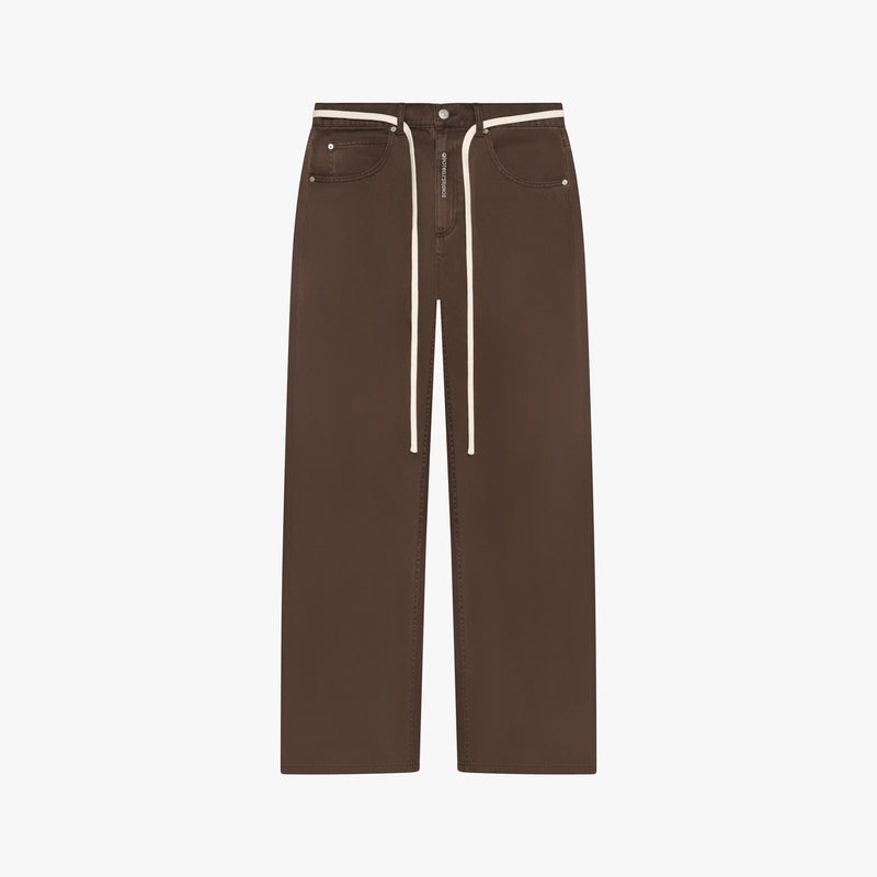 CORE DENIM JEANS WASHED BROWN