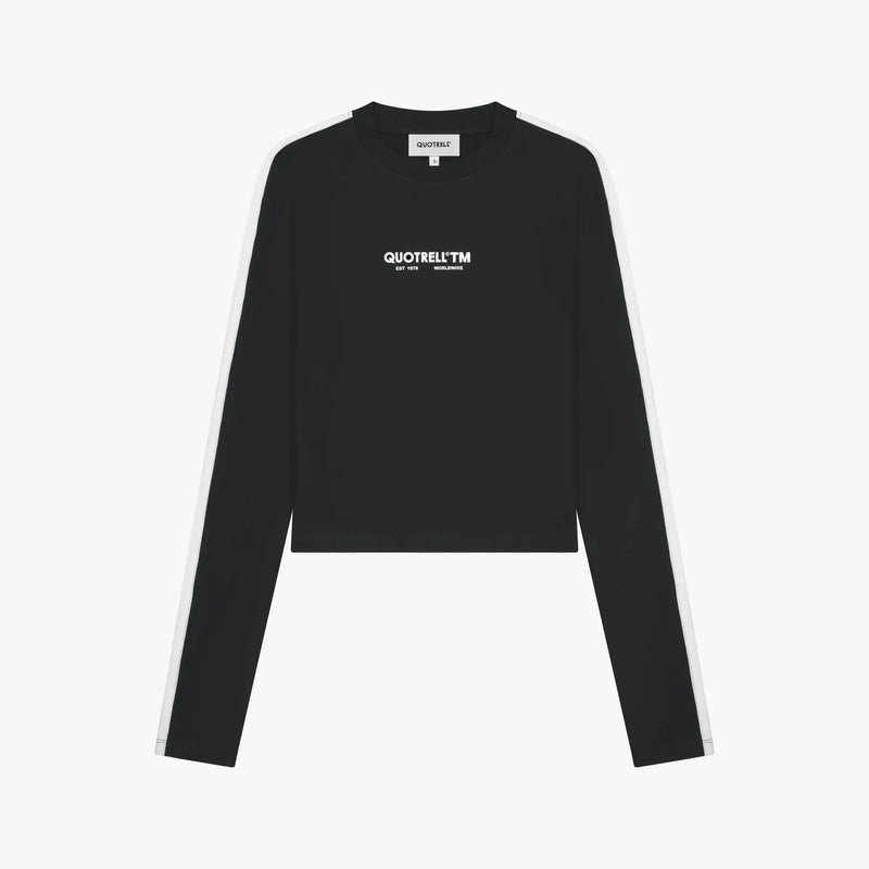 FW26 MYL TOP | BLACK/WHITE