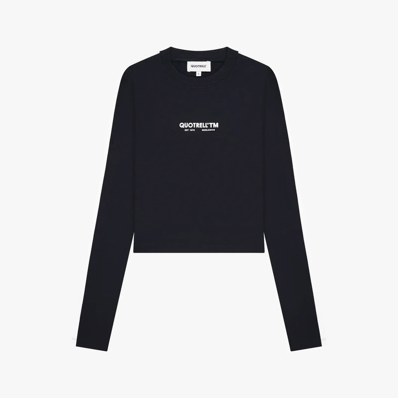 FW26 MYL TOP | NAVY/WHITE