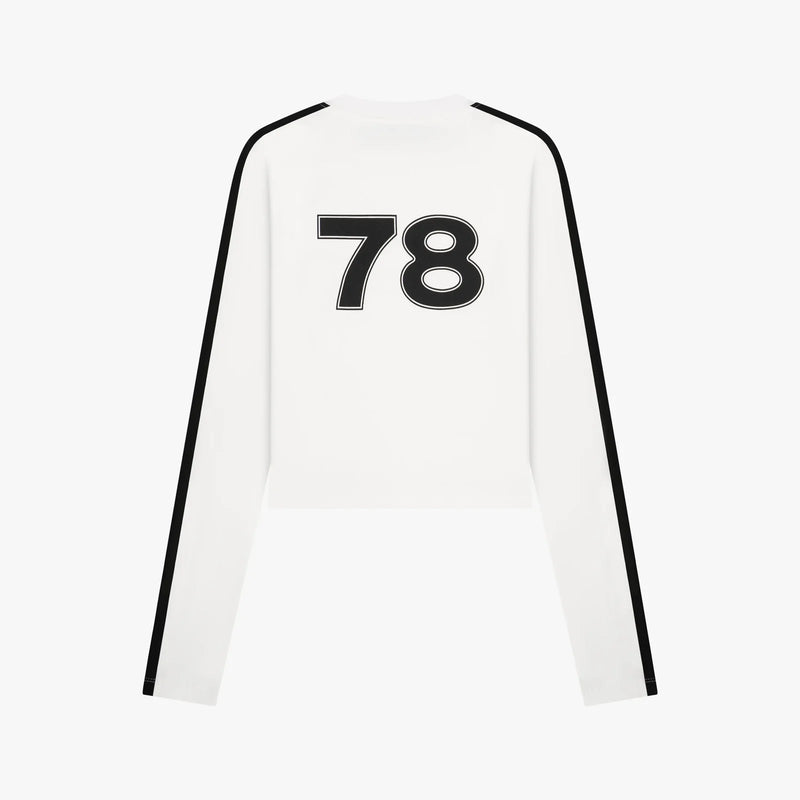 FW26 MYL TOP | WHITE/BLACK