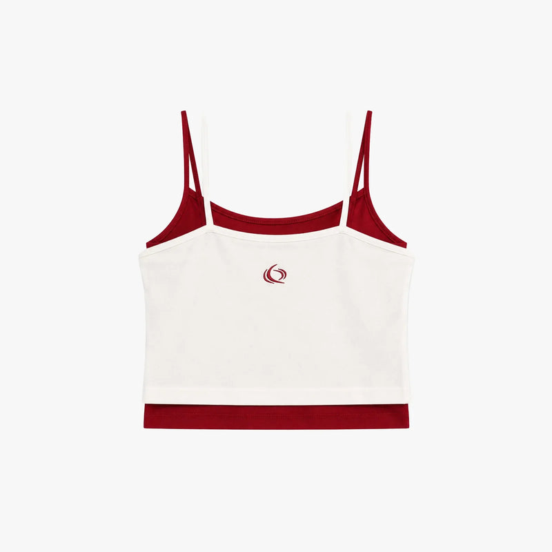 FW26 NAOMI TOP | ECRU/NAVY
