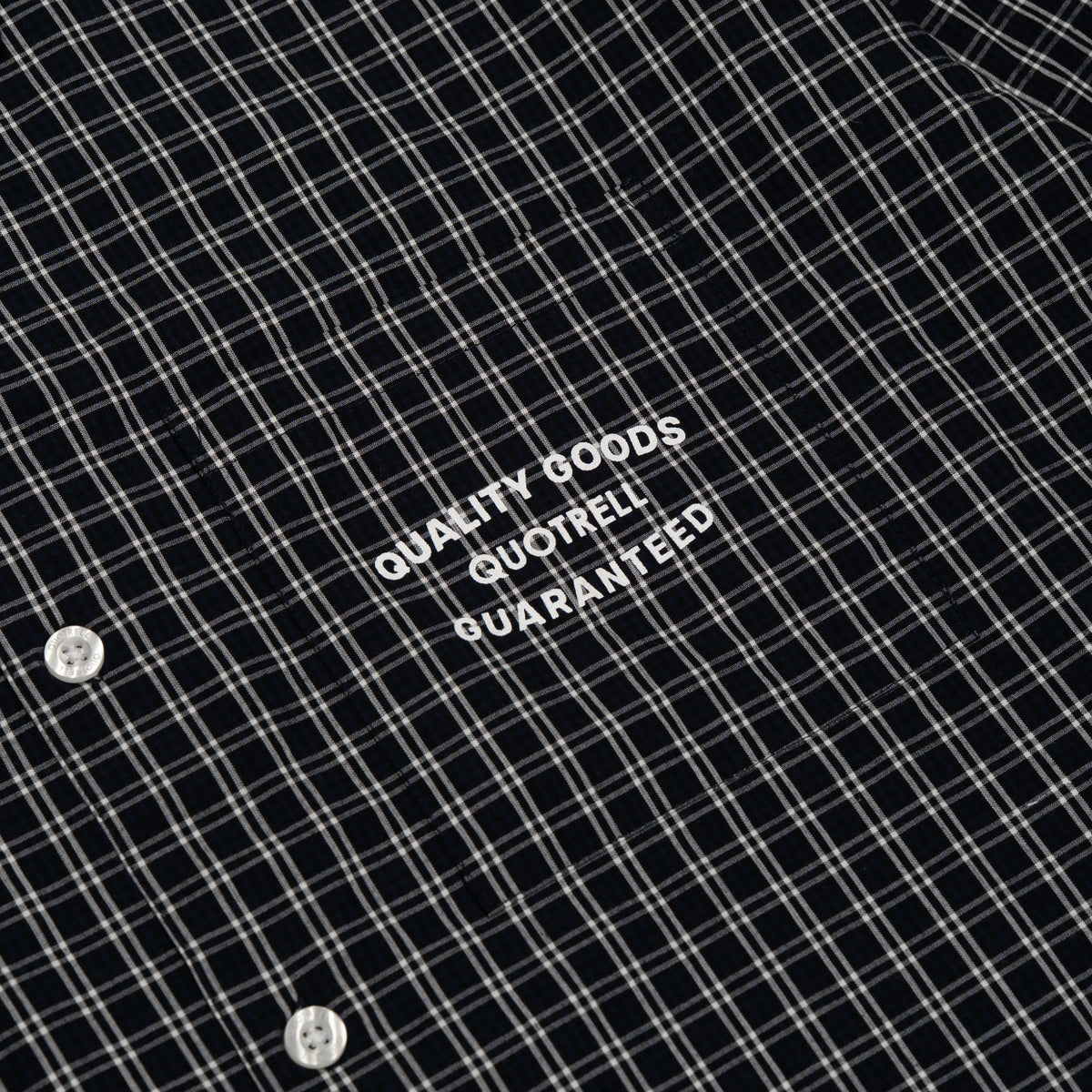 Heritage Double Longsleeve in navy and plaid