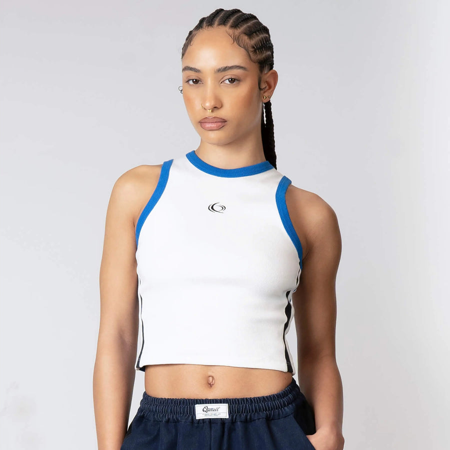 ISLA TOP | WHITE/BLACK