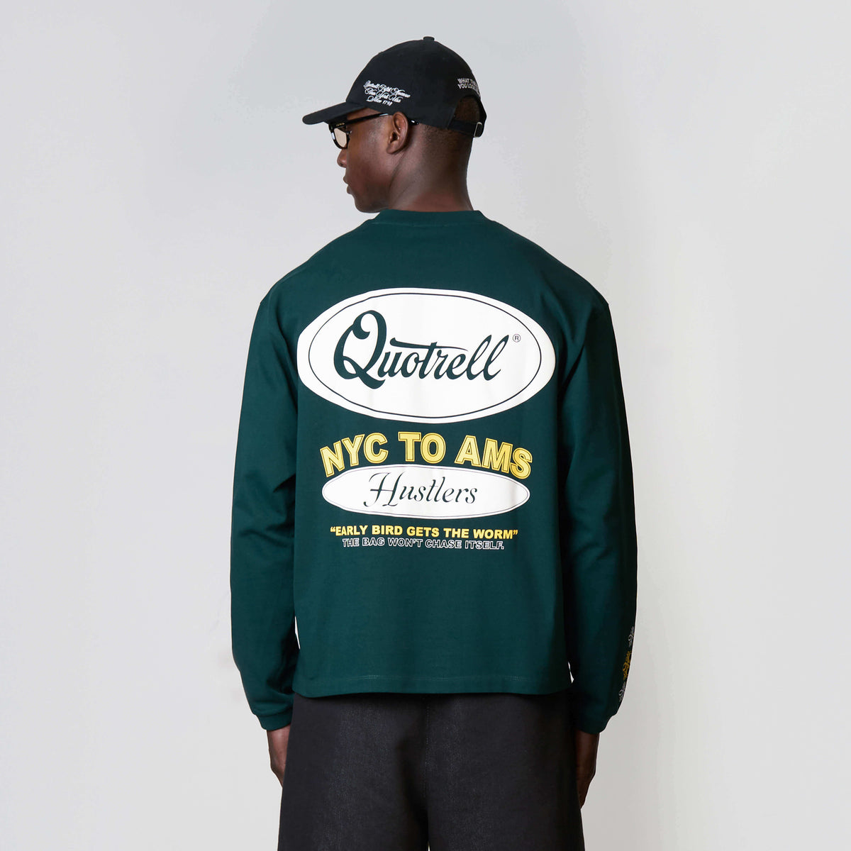Louis Longsleeve in green and yellow