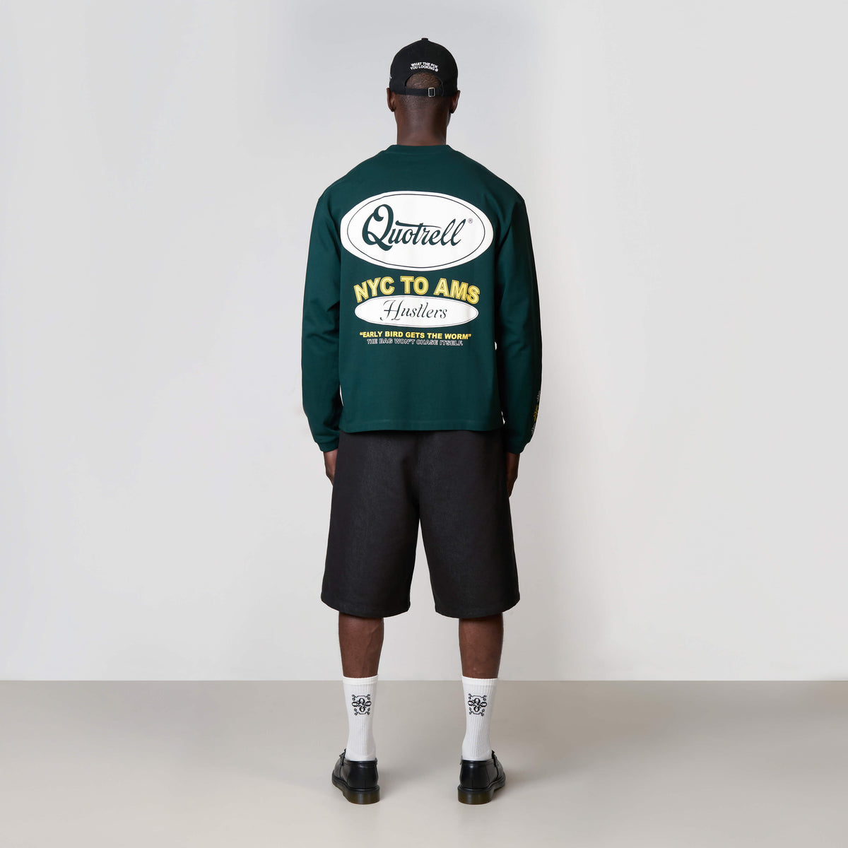 Louis Longsleeve in green and yellow