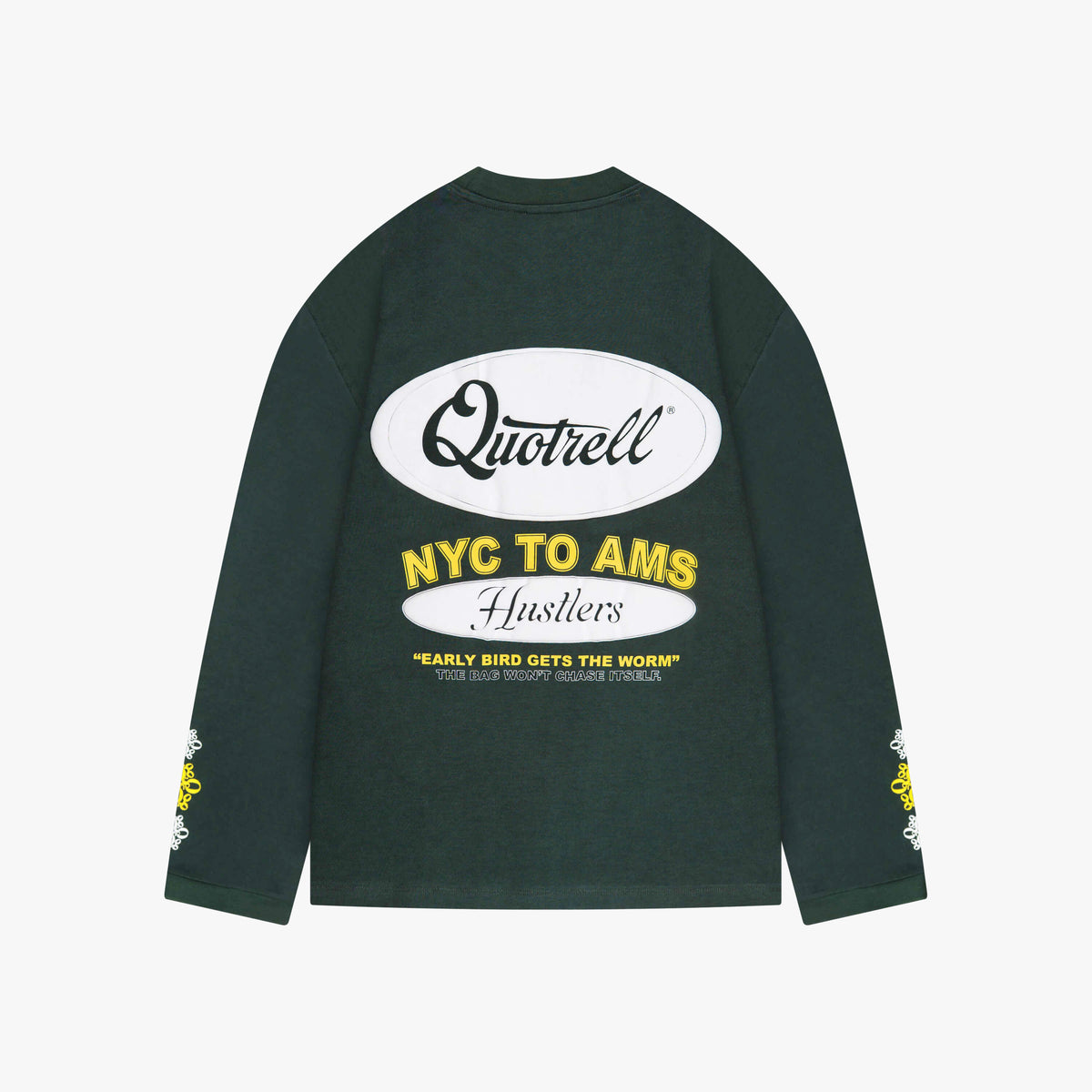 Louis Longsleeve in green and yellow