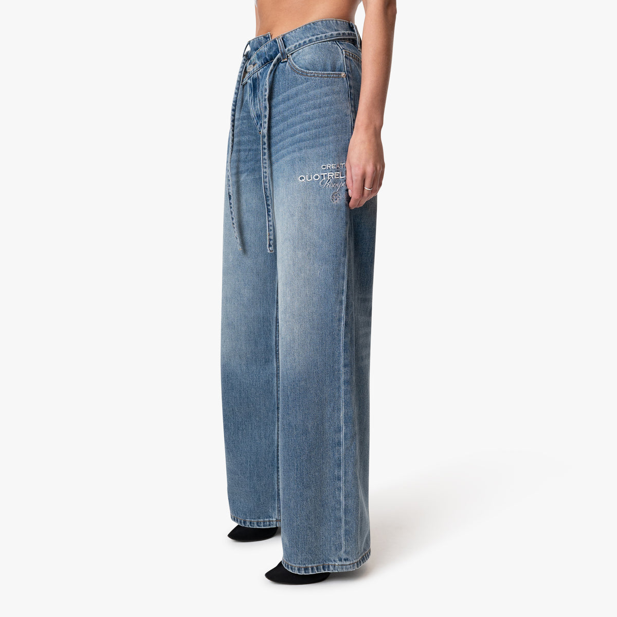 Mae Straight Jeans in regular blue