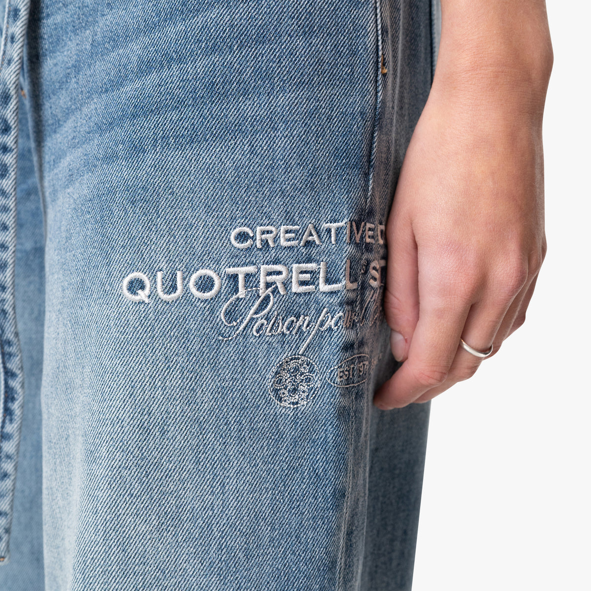 Mae Straight Jeans in regular blue