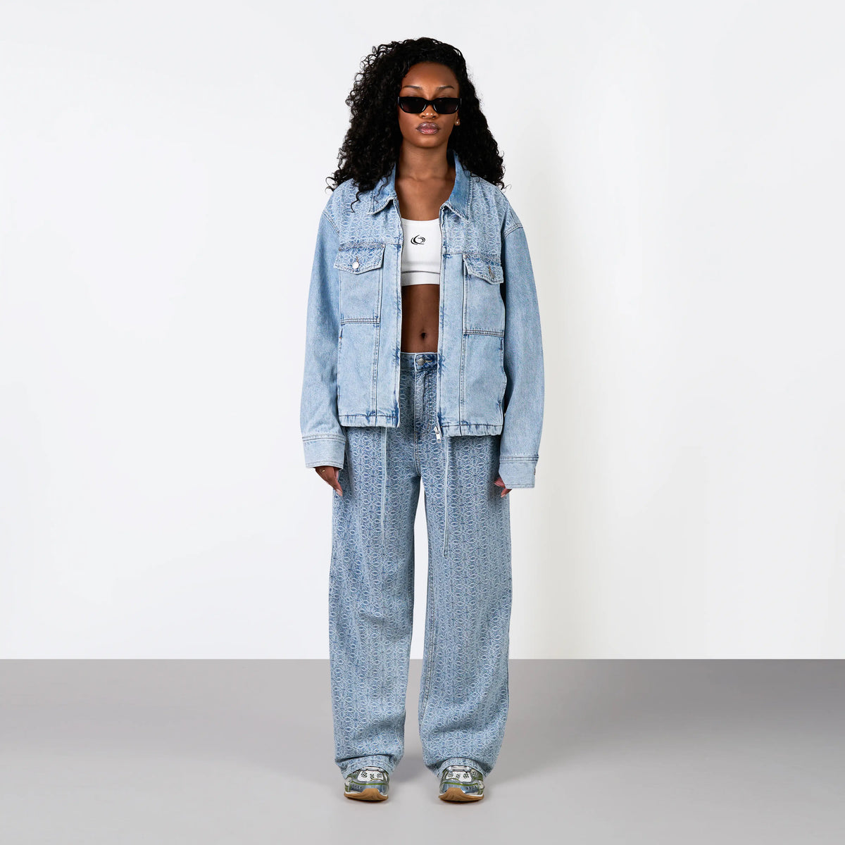 Rocco Denim Jacket in washed blue