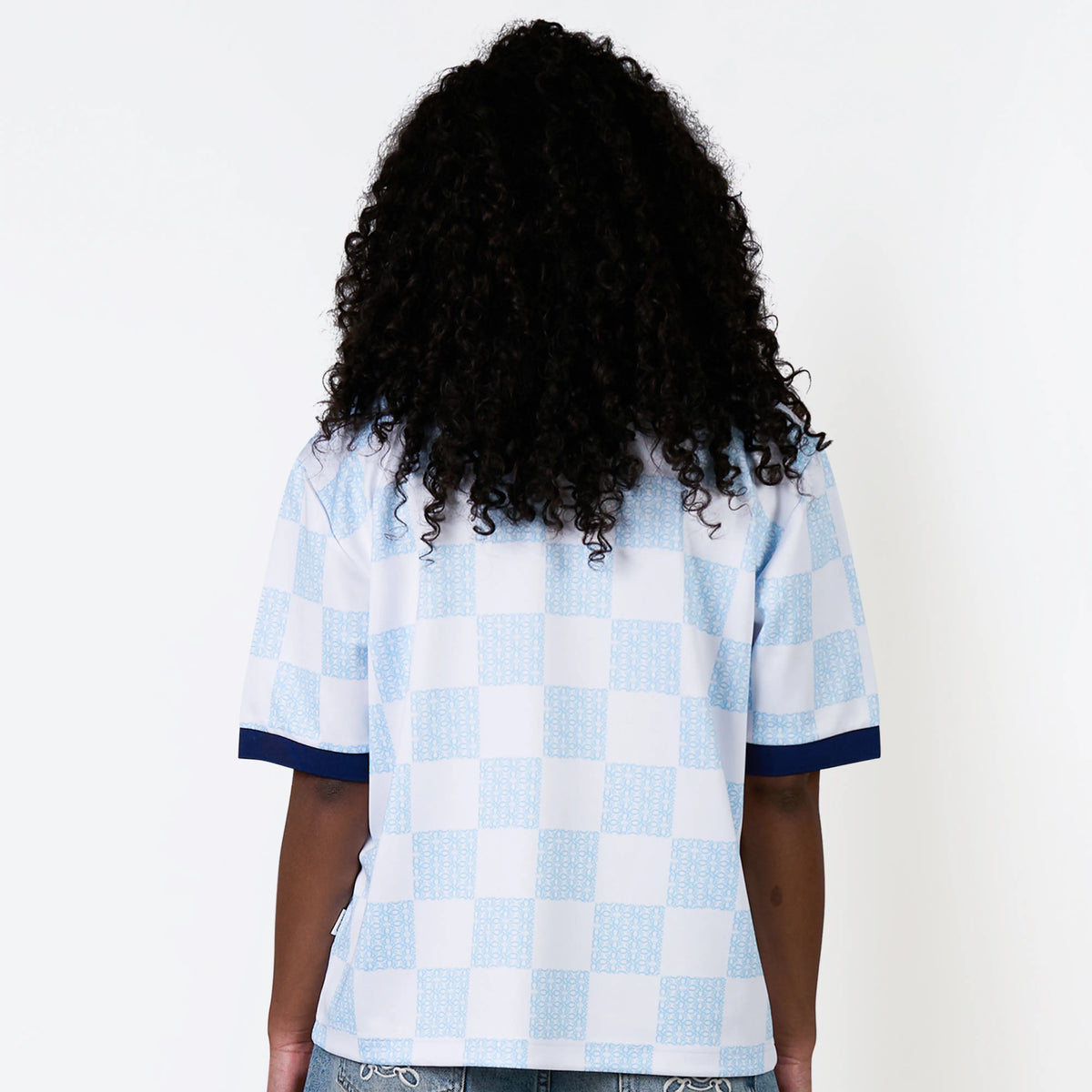 Jayden Jersey in light blue and white