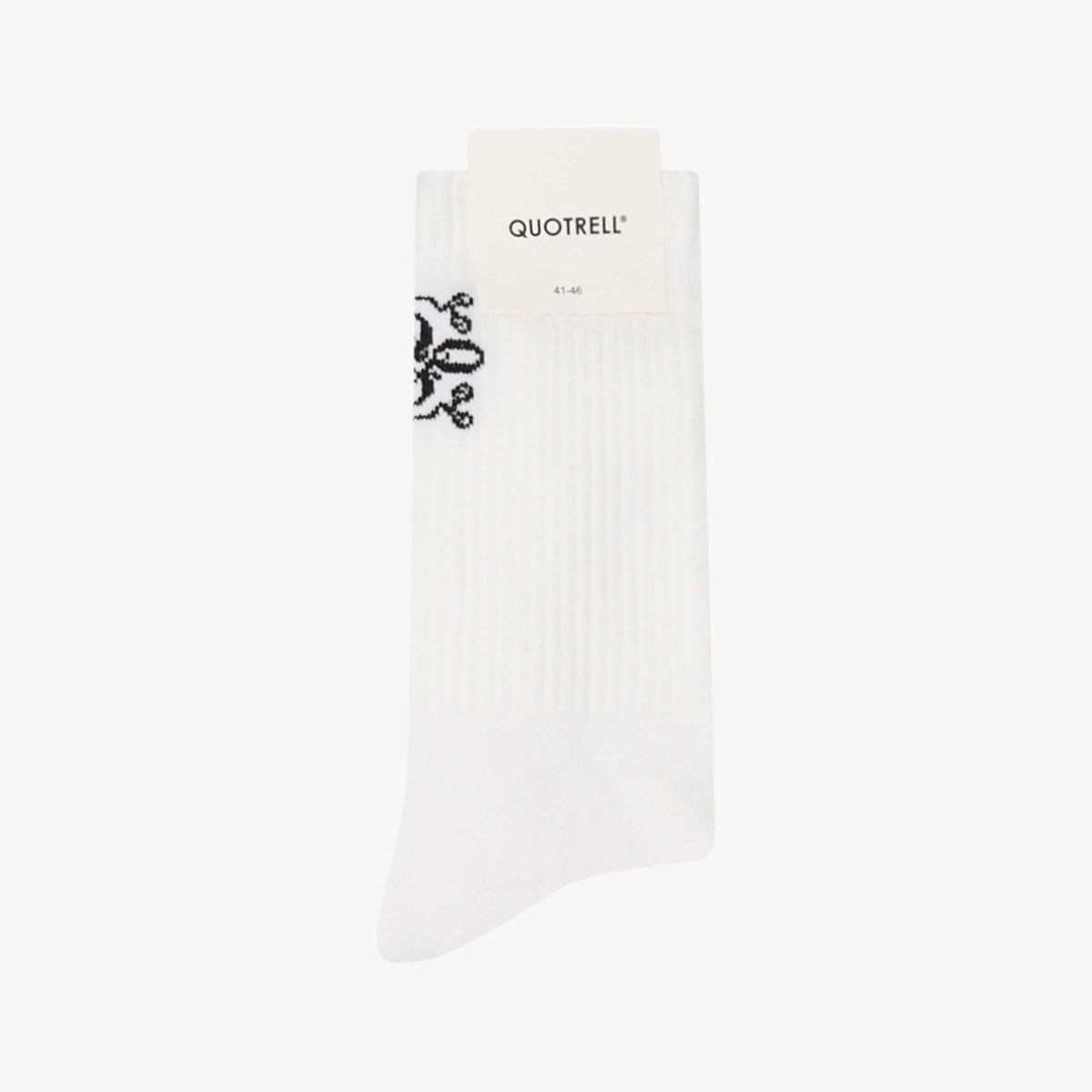 Quotrell Insignia Socks Two-pack in white