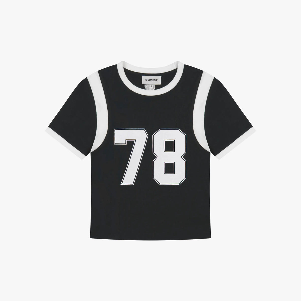 78 Top in black and white
