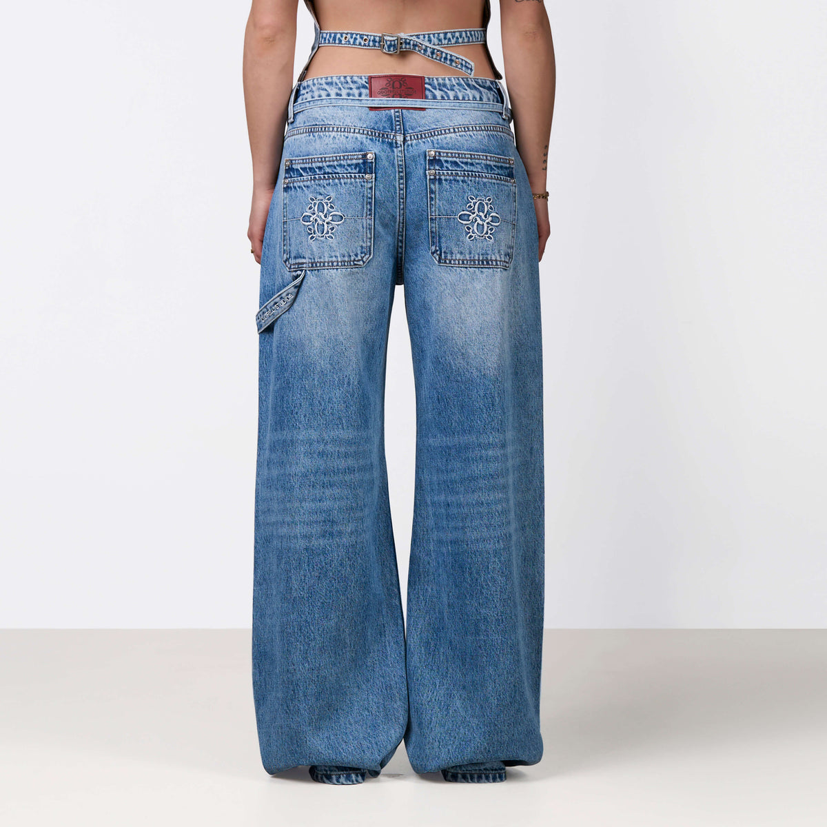 Mila Set in washed blue