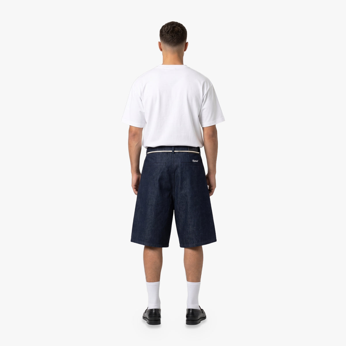 Riot Short in indigo blue