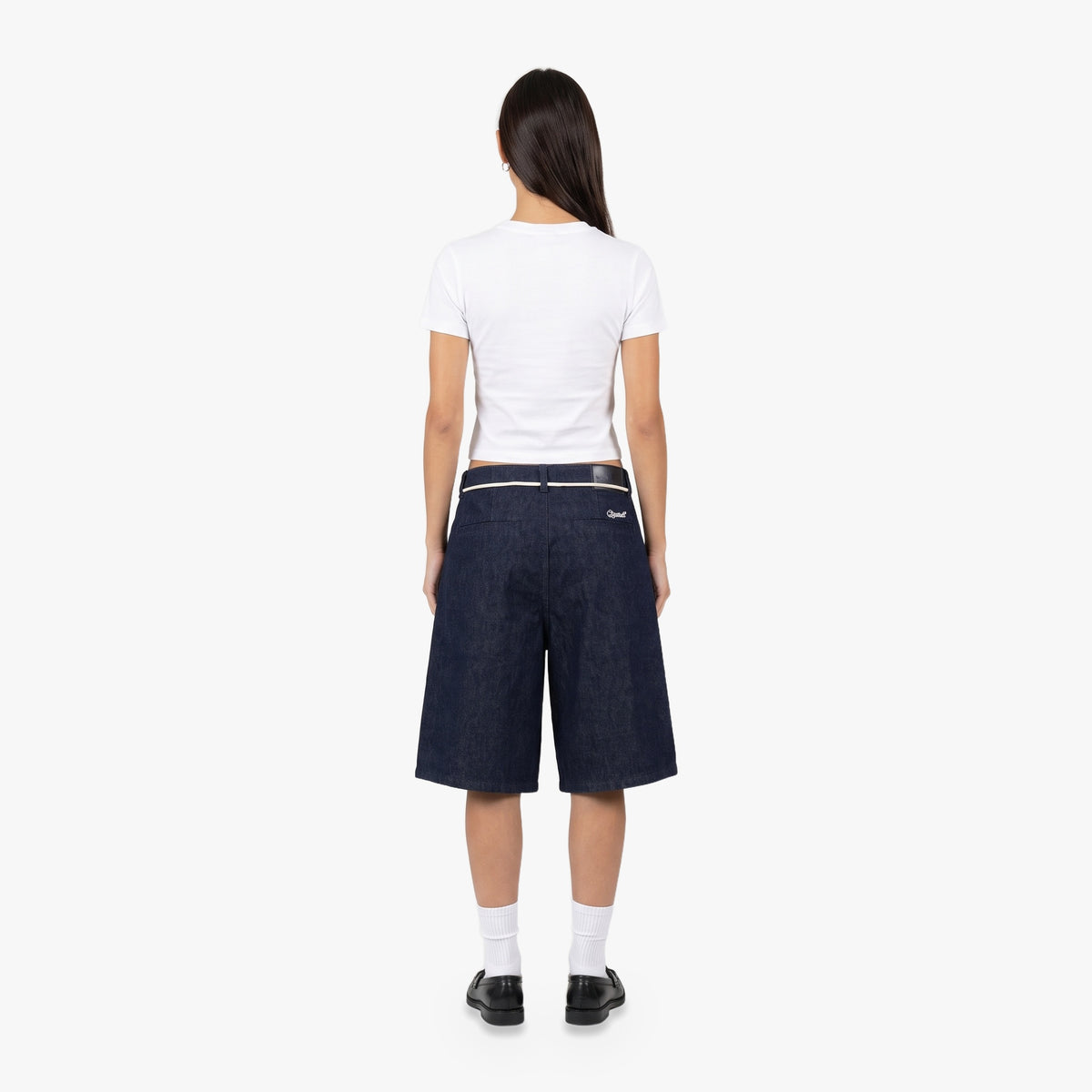 Riot Short in indigo blue