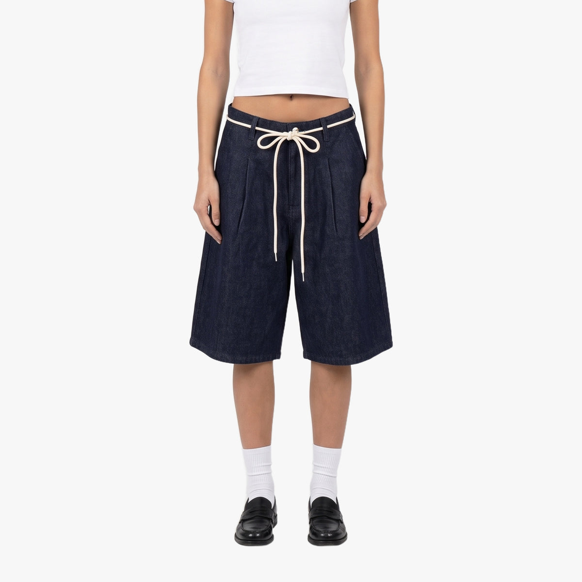Riot Short in indigo blue